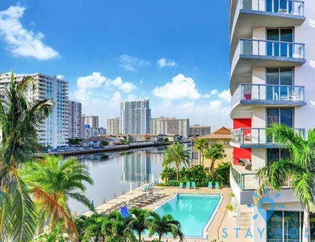 Infinite Views, Amazing Pool, Gym, Near Beach Hallandale Beach Exterior foto
