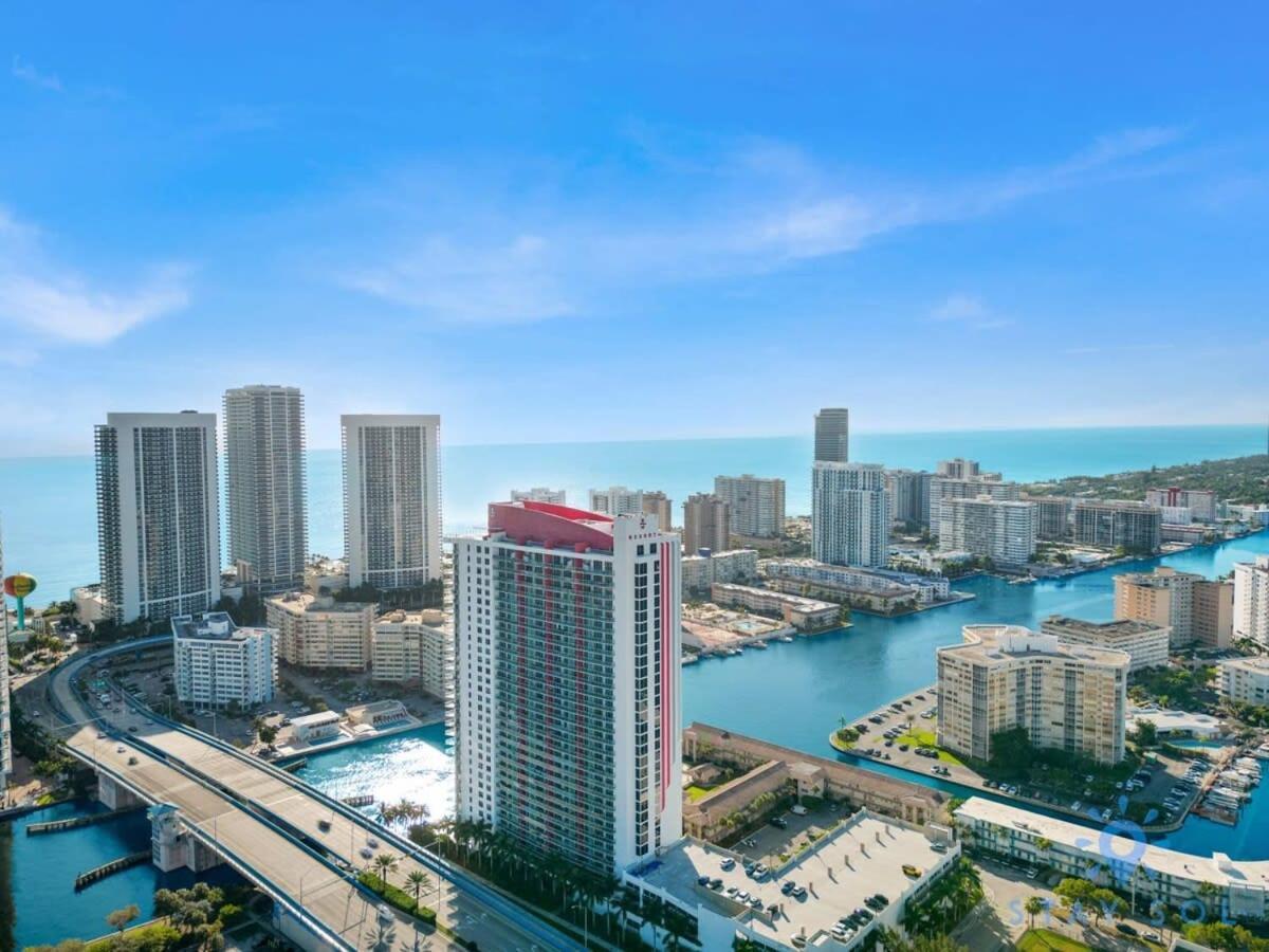 Infinite Views, Amazing Pool, Gym, Near Beach Hallandale Beach Exterior foto
