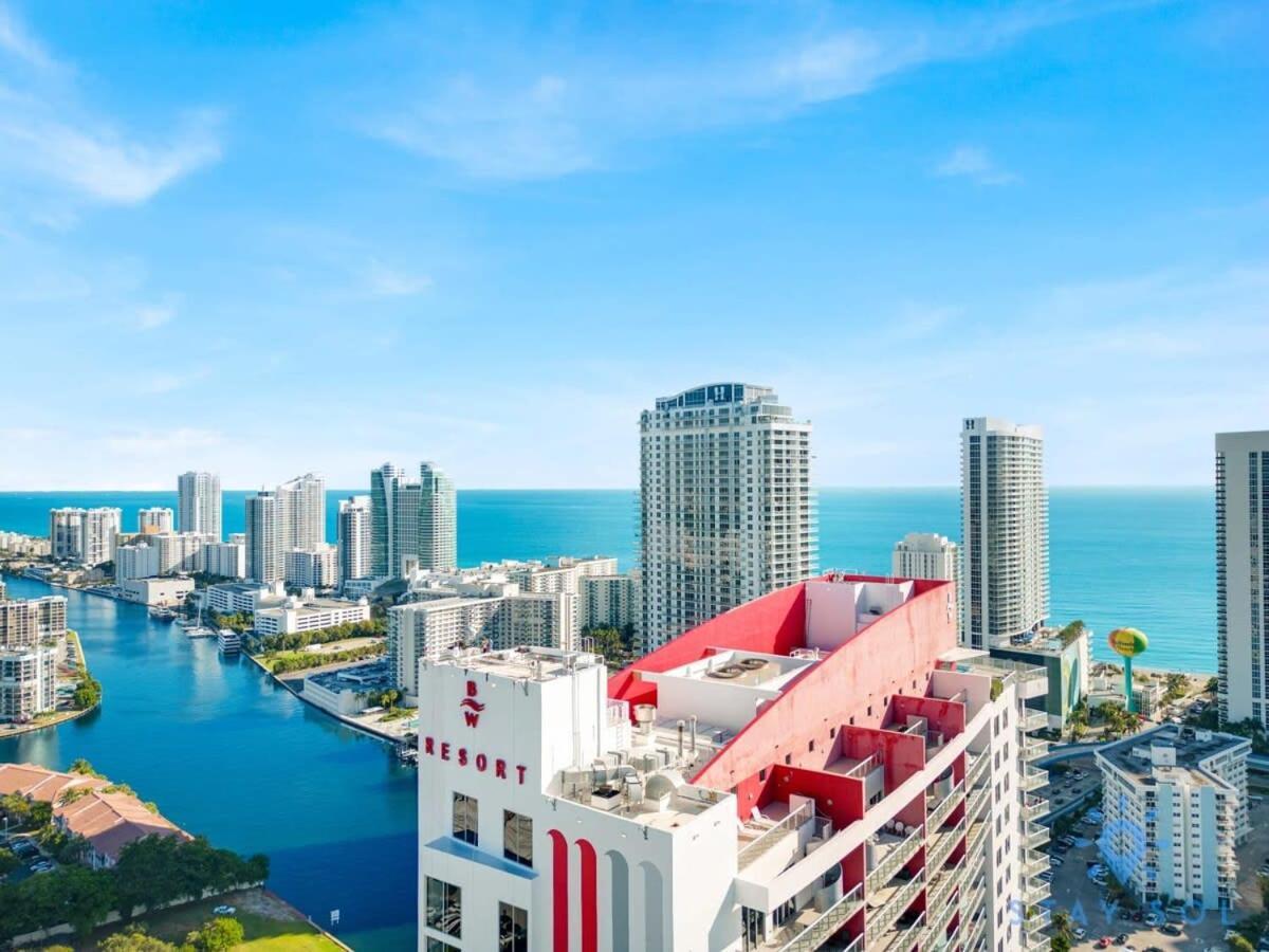 Infinite Views, Amazing Pool, Gym, Near Beach Hallandale Beach Exterior foto