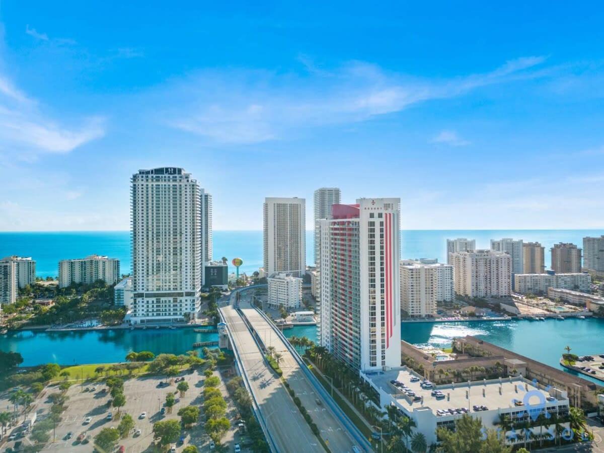 Infinite Views, Amazing Pool, Gym, Near Beach Hallandale Beach Exterior foto