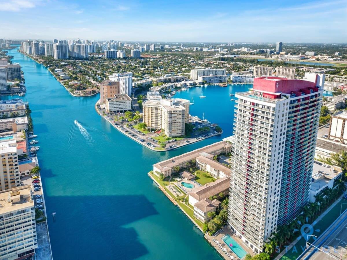 Infinite Views, Amazing Pool, Gym, Near Beach Hallandale Beach Exterior foto