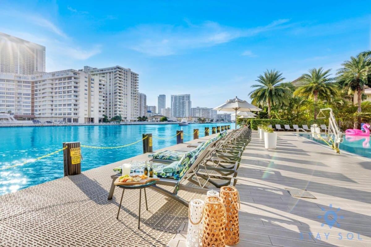 Infinite Views, Amazing Pool, Gym, Near Beach Hallandale Beach Exterior foto